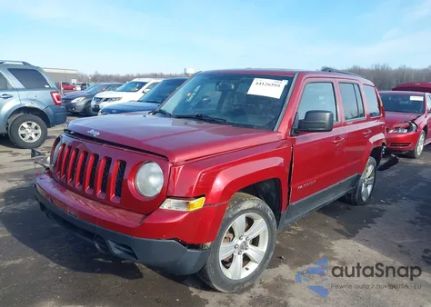 2012 Jeep Patriot Latitude из США, поврежденный, VIN 1C4NJRFB6CD563406
